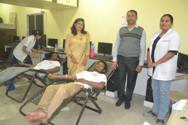 Blood donation